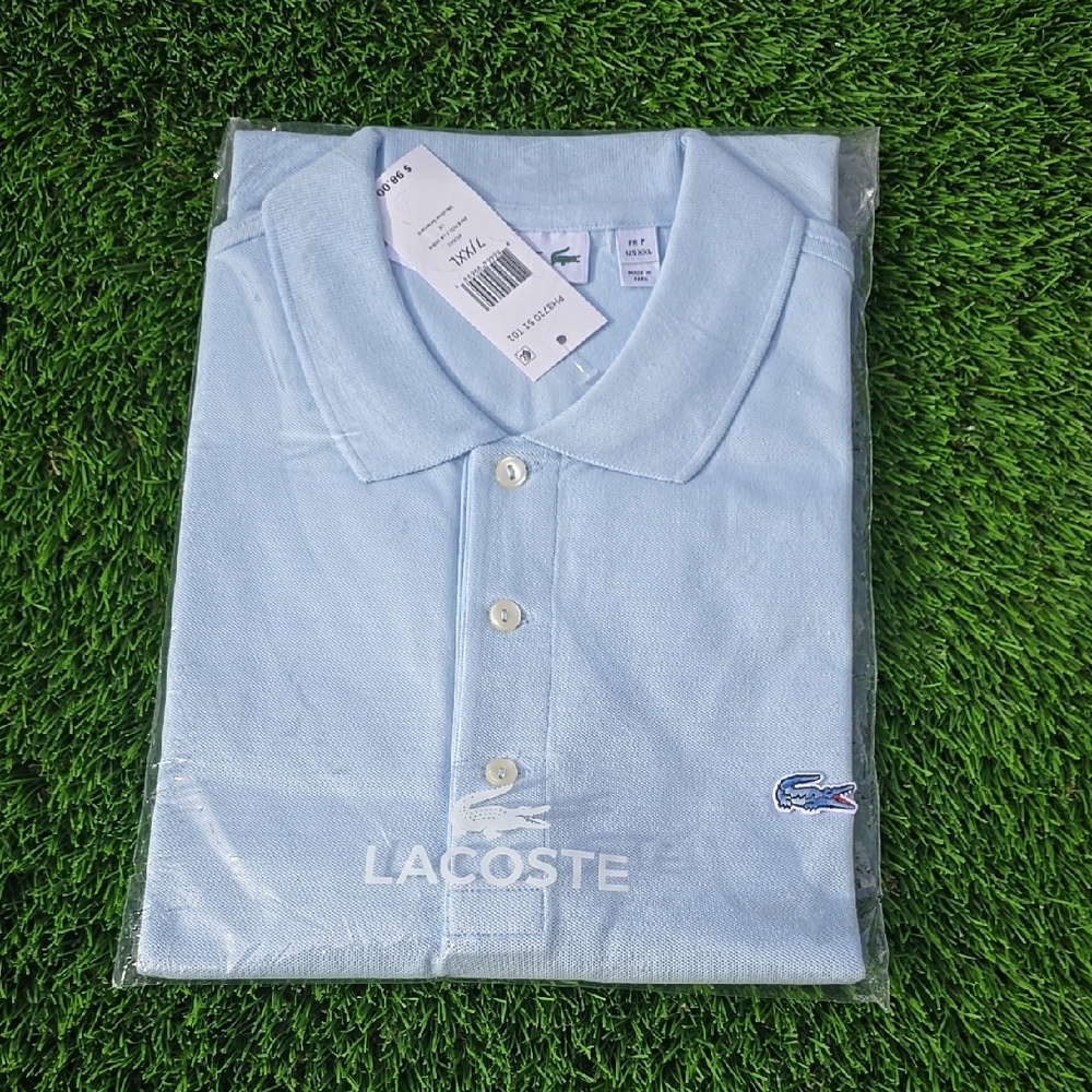 Lacoste Men's Light Blue Polo Shirt